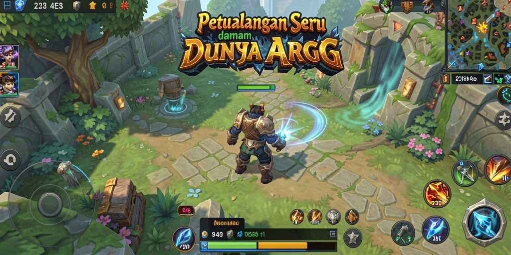 Gameplay seru dan menantang di dunia ARPG.