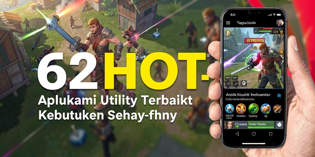 Tampilan antarmuka 62HOT yang intuitif dan mudah digunakan.