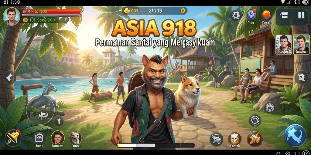 Screenshot gameplay ASIA918 yang menunjukkan keseruan permainan.