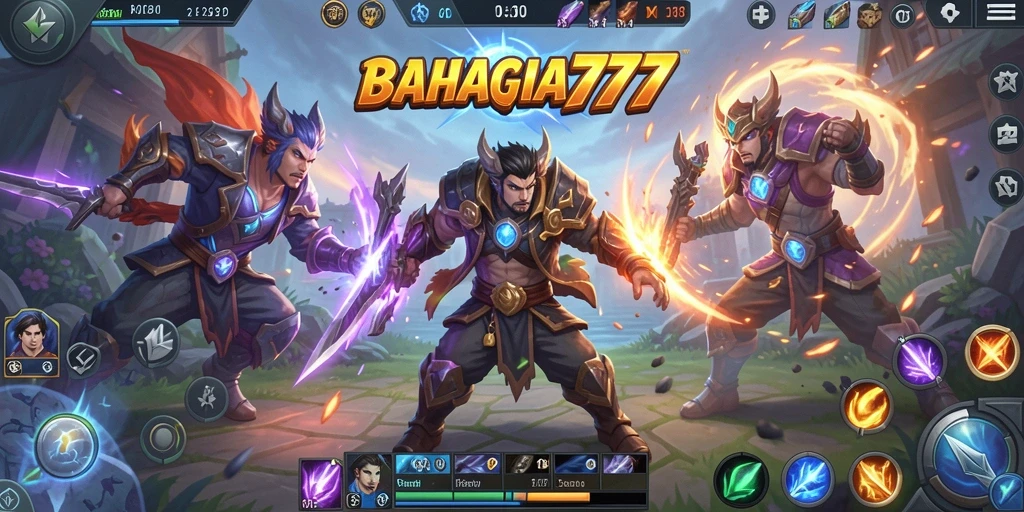 Tampilan gameplay seru dalam BAHAGIA777 yang menarik perhatian.