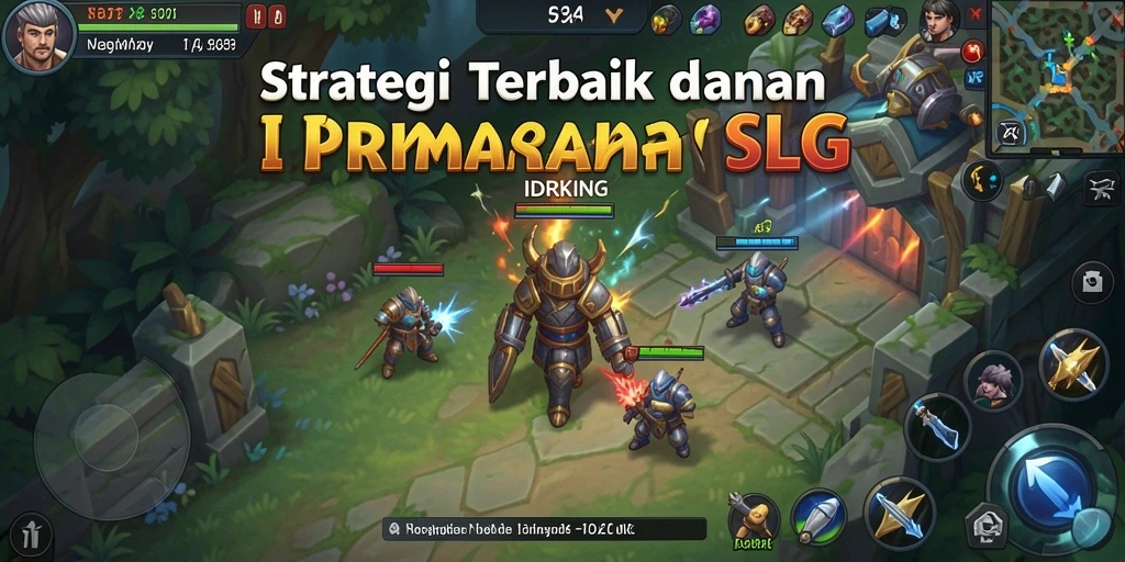 Tampilan gameplay SLG yang menarik dalam IDRKING.