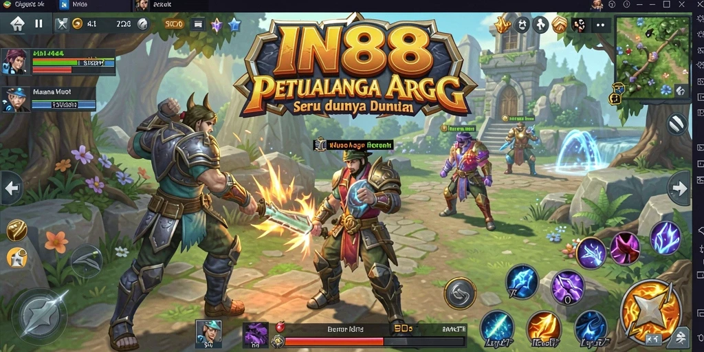 Gameplay seru dengan aksi pertarungan ARPG yang intens.