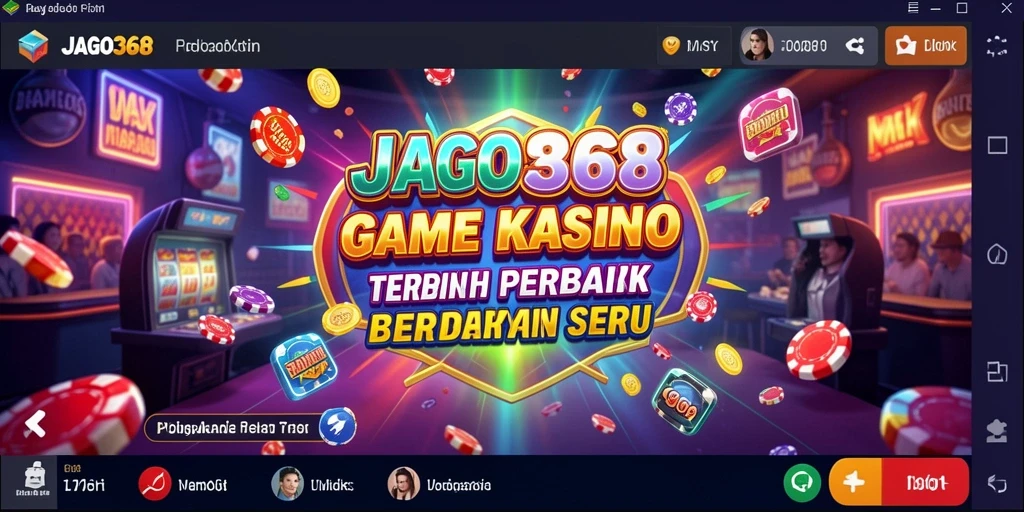 Screenshot gameplay JAGO368 yang menunjukkan pengalaman Kasino yang menarik.