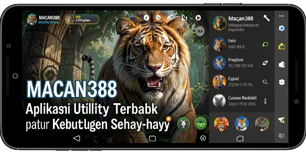 Tampilan antarmuka MACAN388 yang bersih dan intuitif untuk membantu produktivitas.