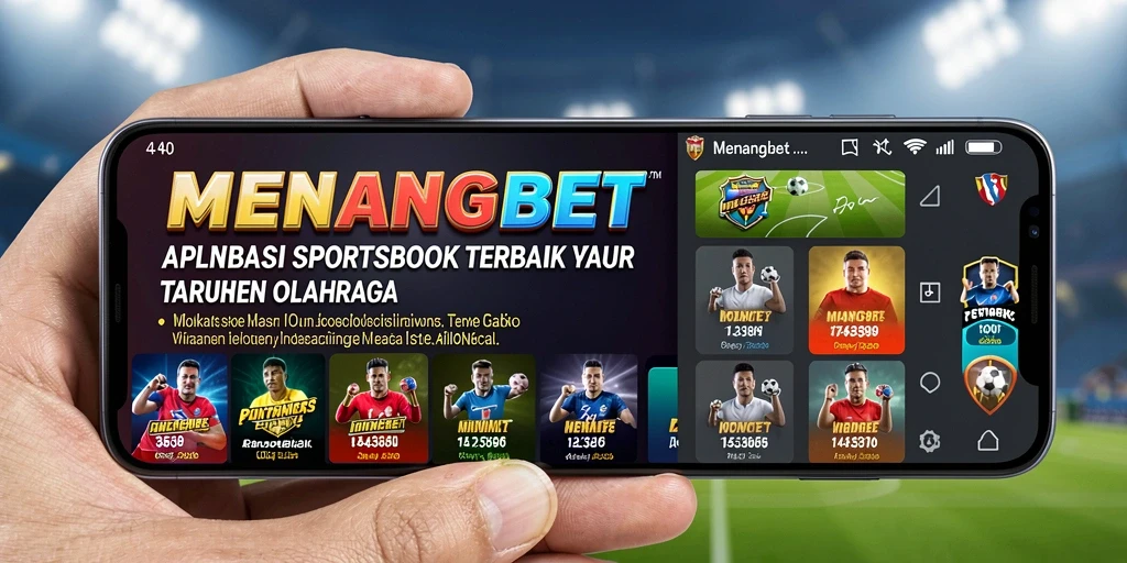 Tampilan menarik dari aplikasi Sportsbook MENANGBET yang penuh aksi.