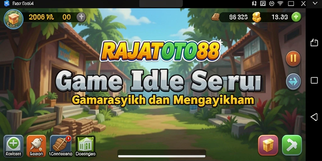 Tampilan gameplay menarik dari RAJATOTO88 yang seru dan interaktif.